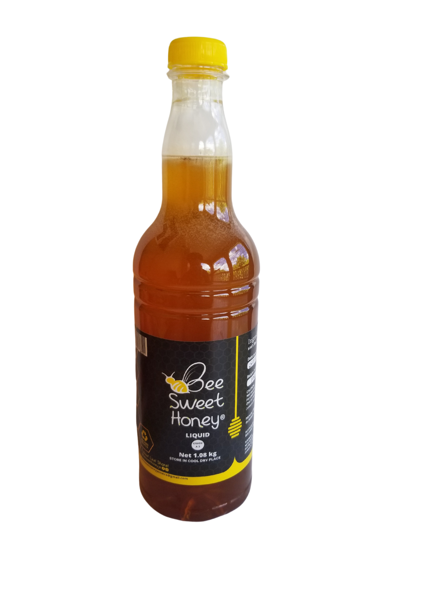ee Sweet Raw Honey 1.0 kg in plastic bottle- Organic Jamaican honey